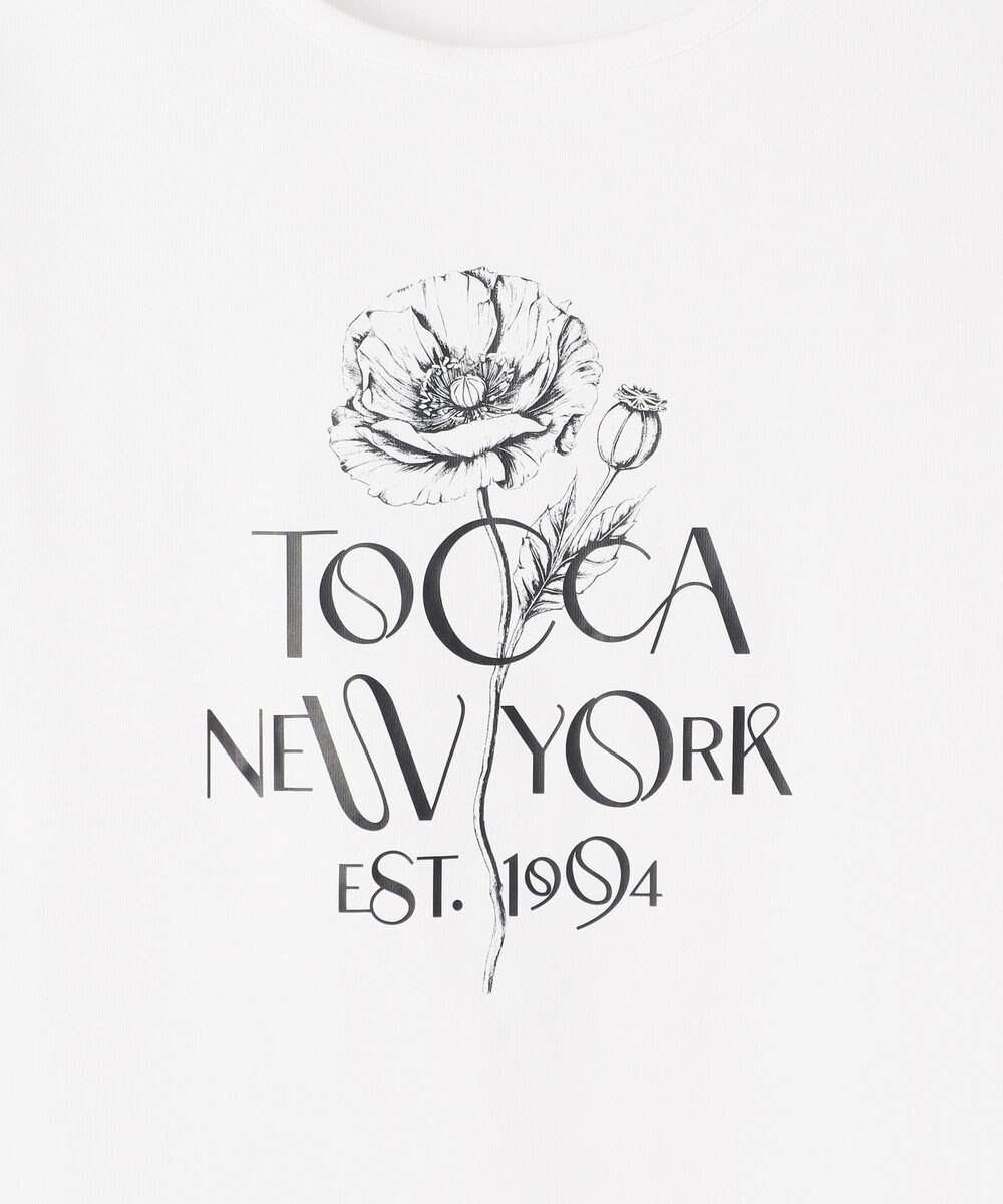 TOCCA 【接触冷感・UV90%以上カット・洗える】BLOOM OF TOCCA Tシャツ 