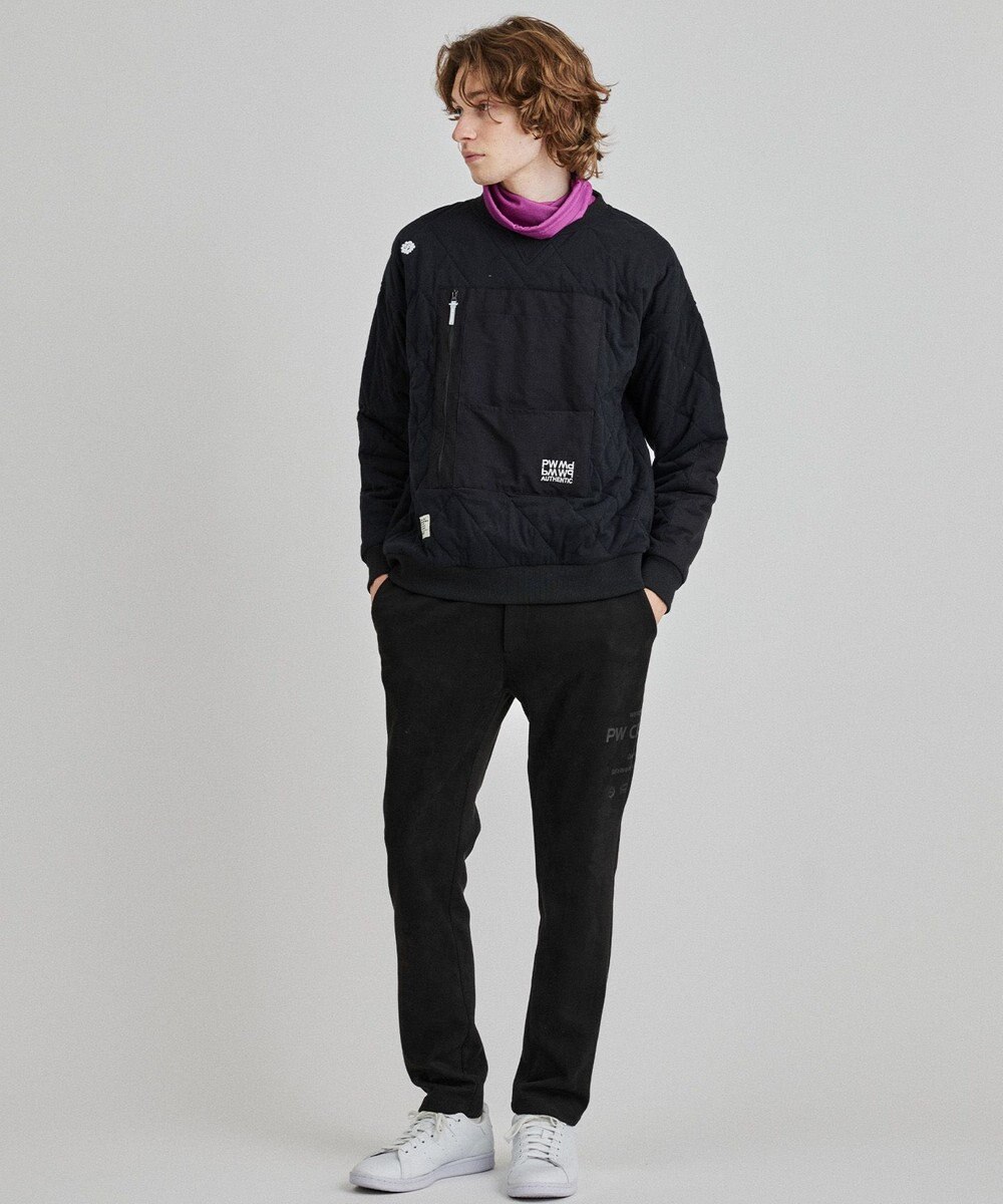 PW CIRCULUS 【MEN】スエードライクテーパードパンツ 