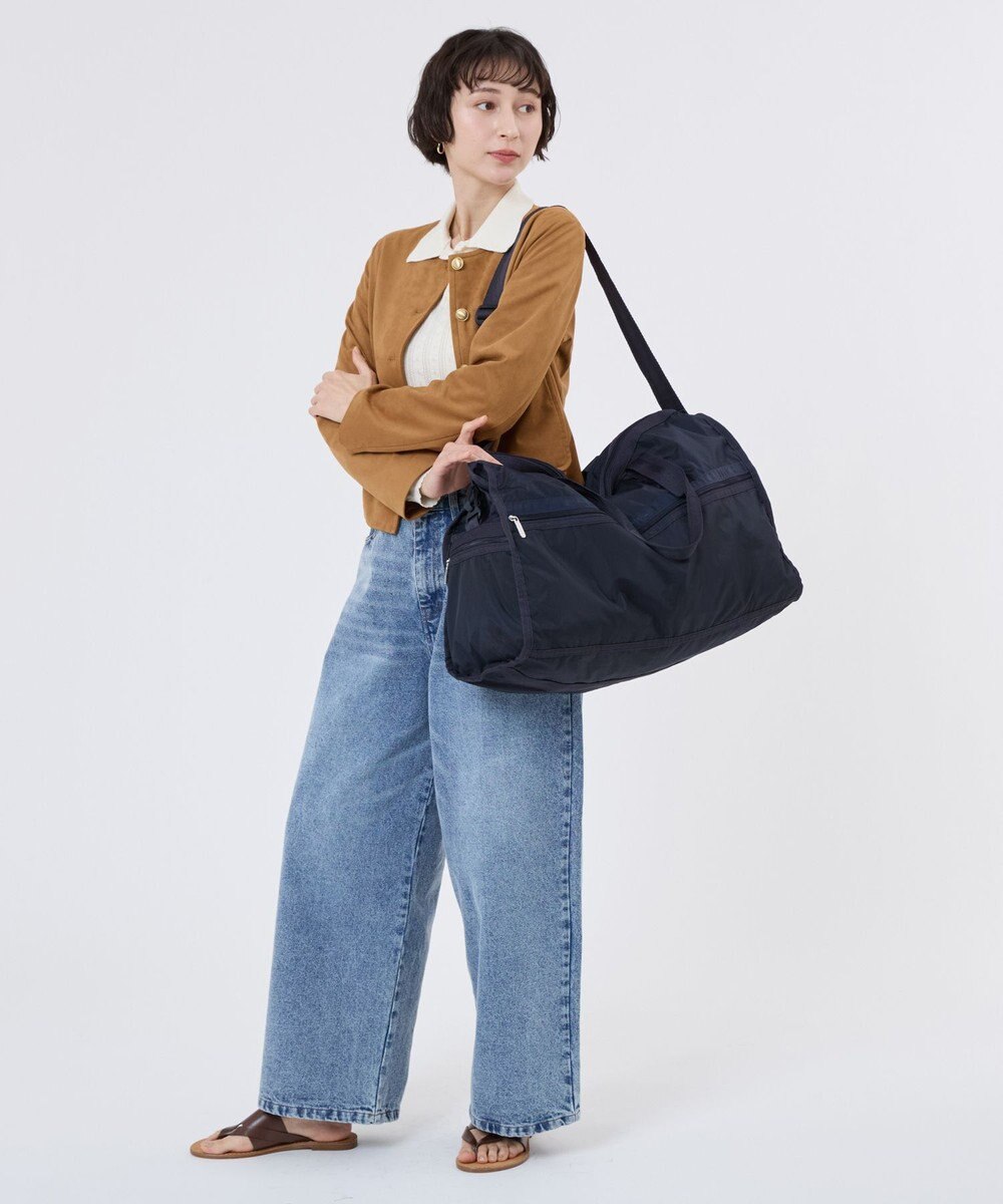 LeSportsac DELUXE LG WEEKENDER/ディープシーブルー 