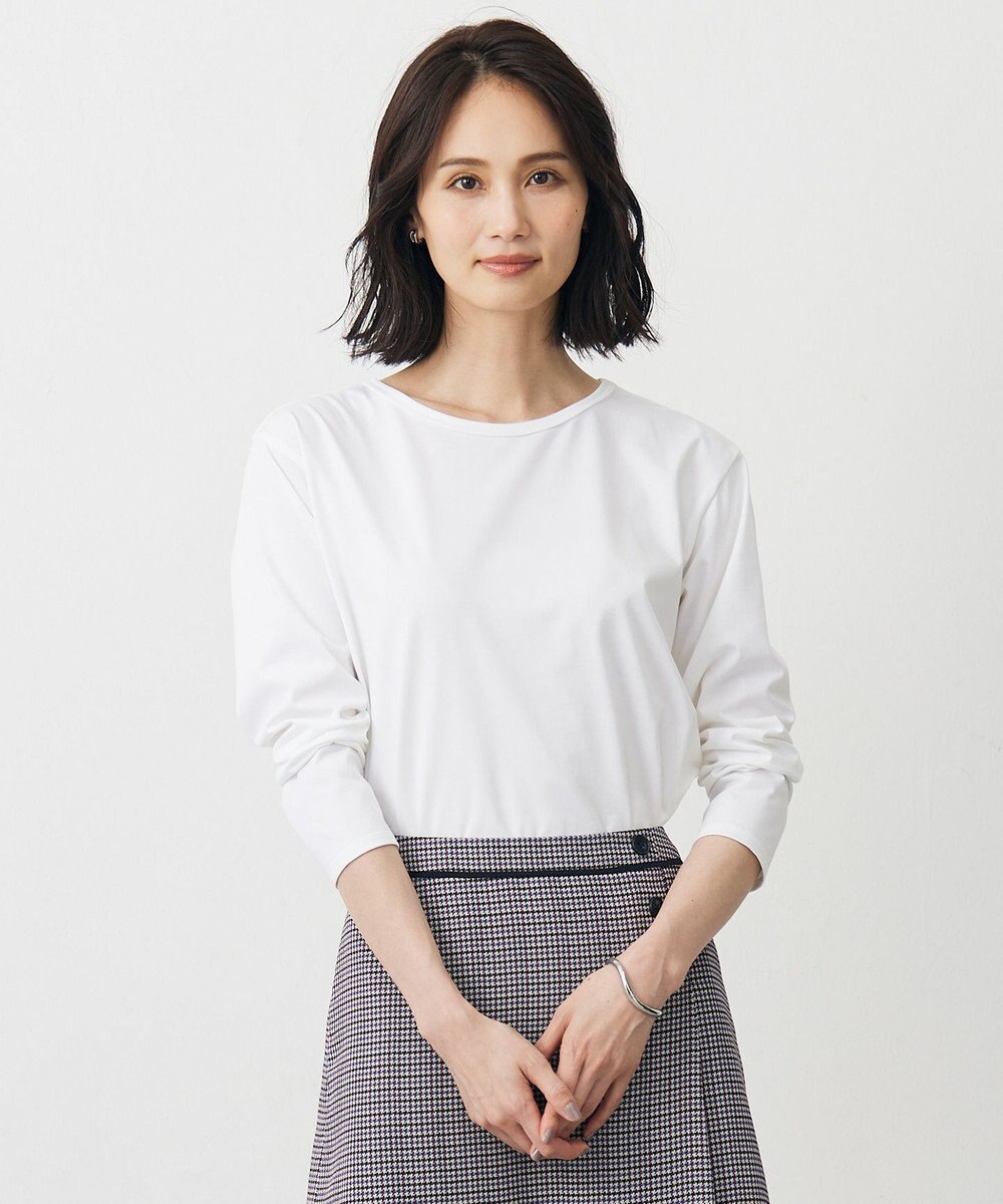 J.PRESS LADIES レイヤードジャージー Tシャツ カットソー 