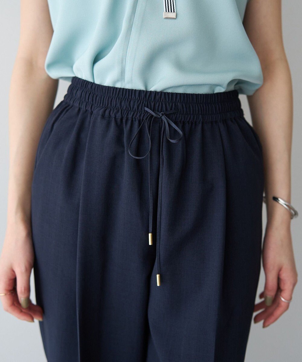 YECCA VECCA 【UVカット】サラサライージーテーパードパンツ 