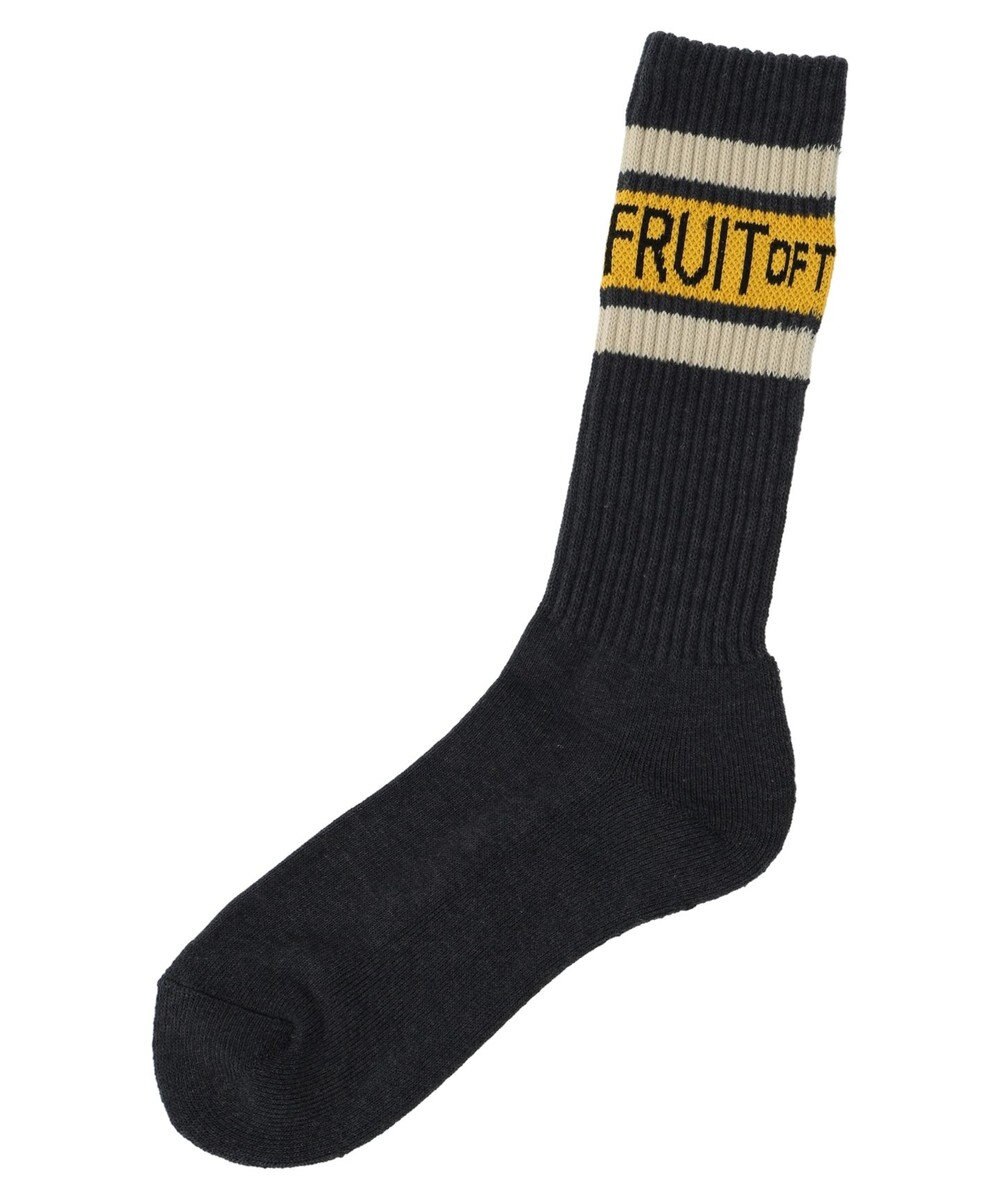 Green Parks ■ＦＲＵＩＴ　ＯＦ　ＴＨＥ　ＬＯＯＭ３Ｐラインロゴソックス 