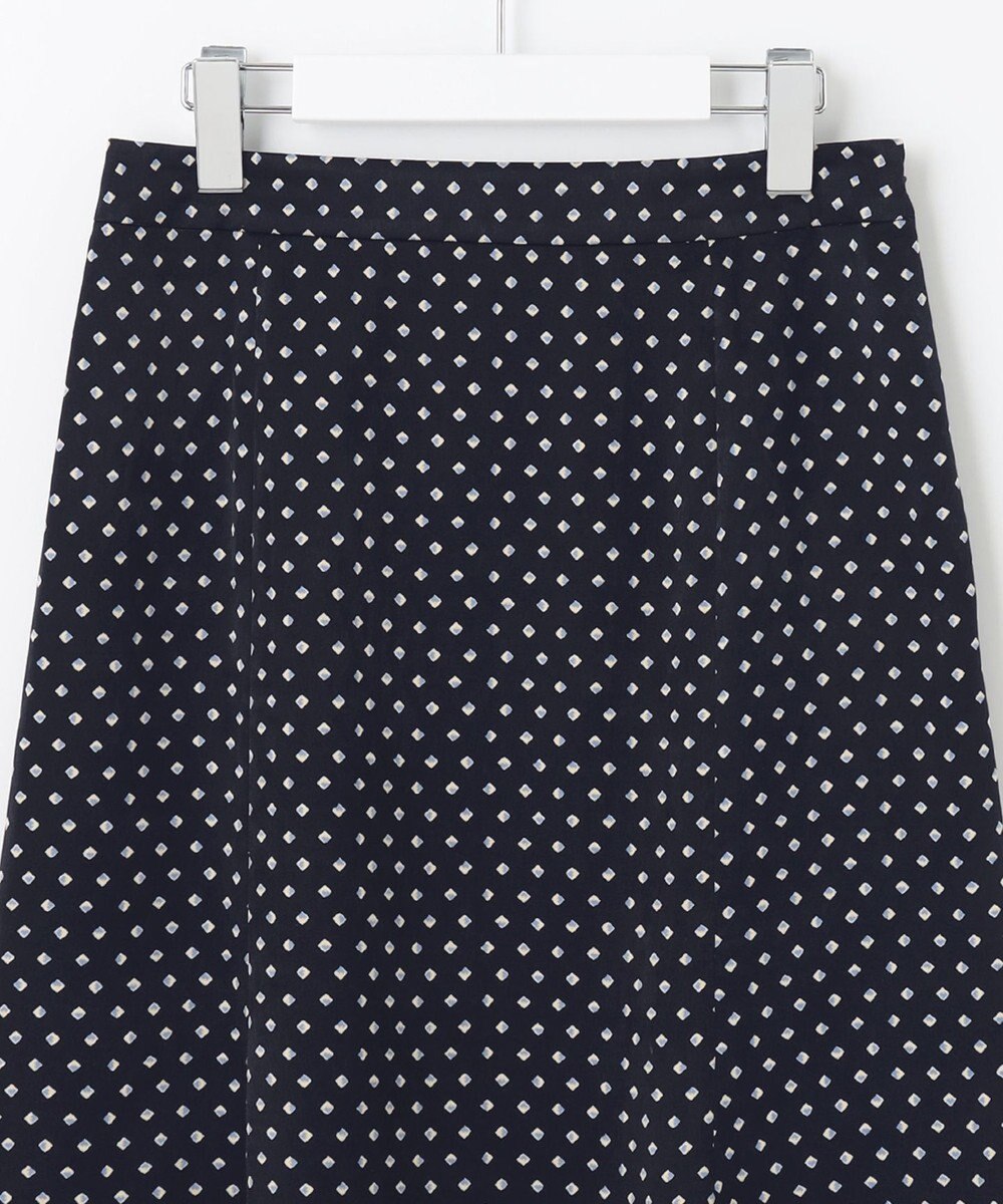 J.PRESS LADIES S 【洗える】ジオメトリック マーメイド スカート 