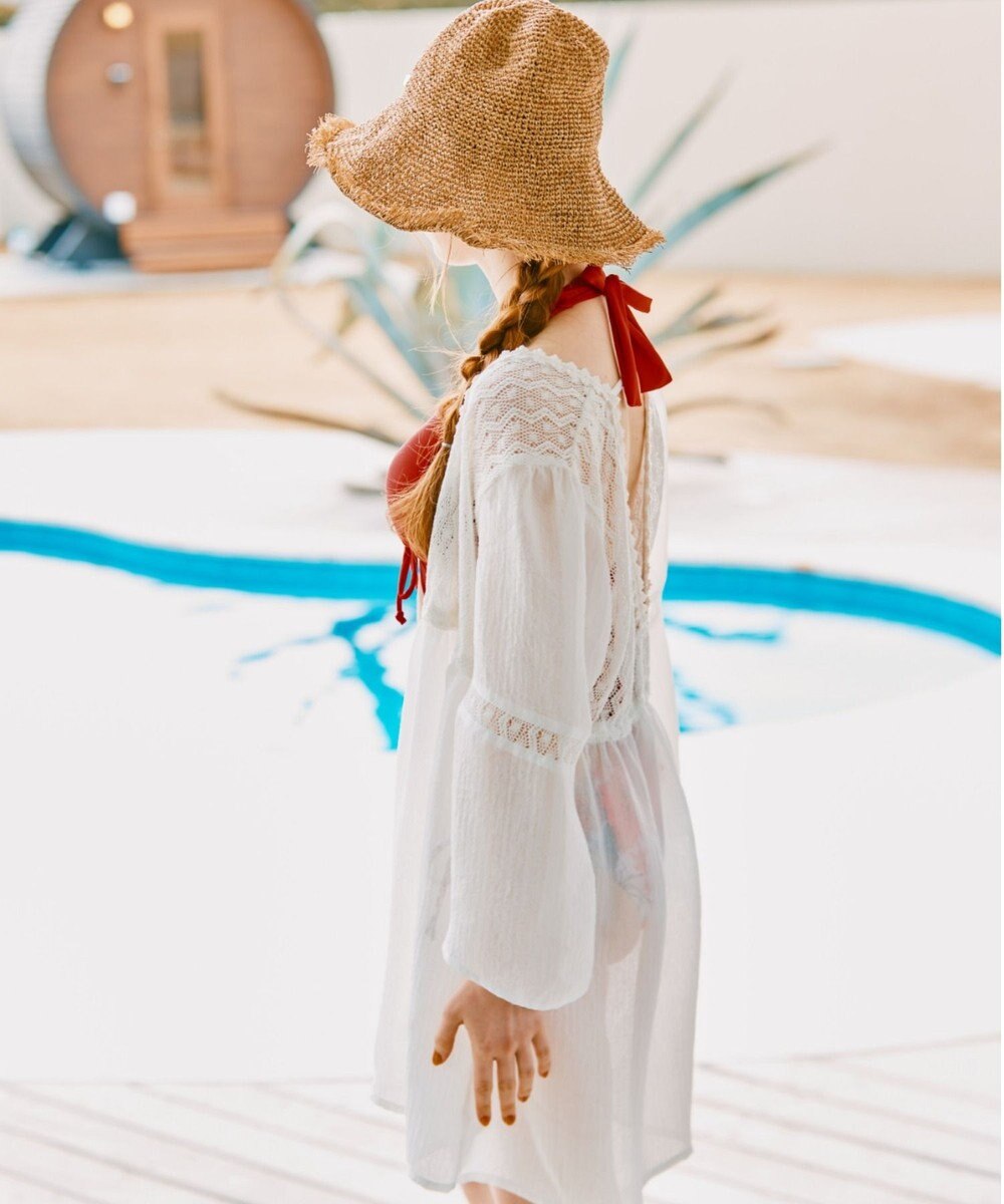 San-ai Resort（三愛水着楽園） レース羽織り　F　【San-ai Resort（サンアイリゾート）】 