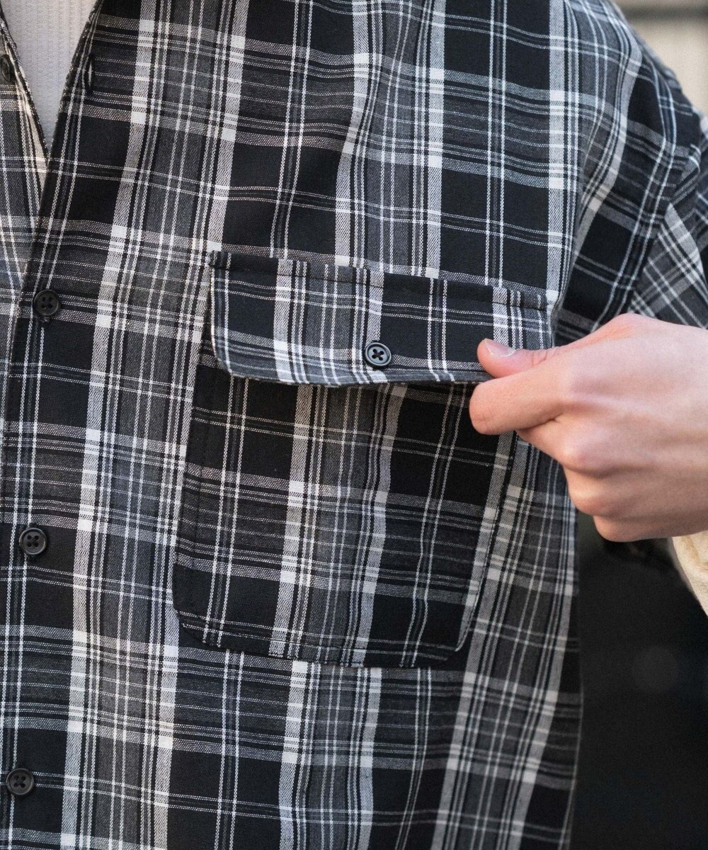 WEGO 【ユニセックス着用ITEM】アンサンブルチェックシャツ（LS） 