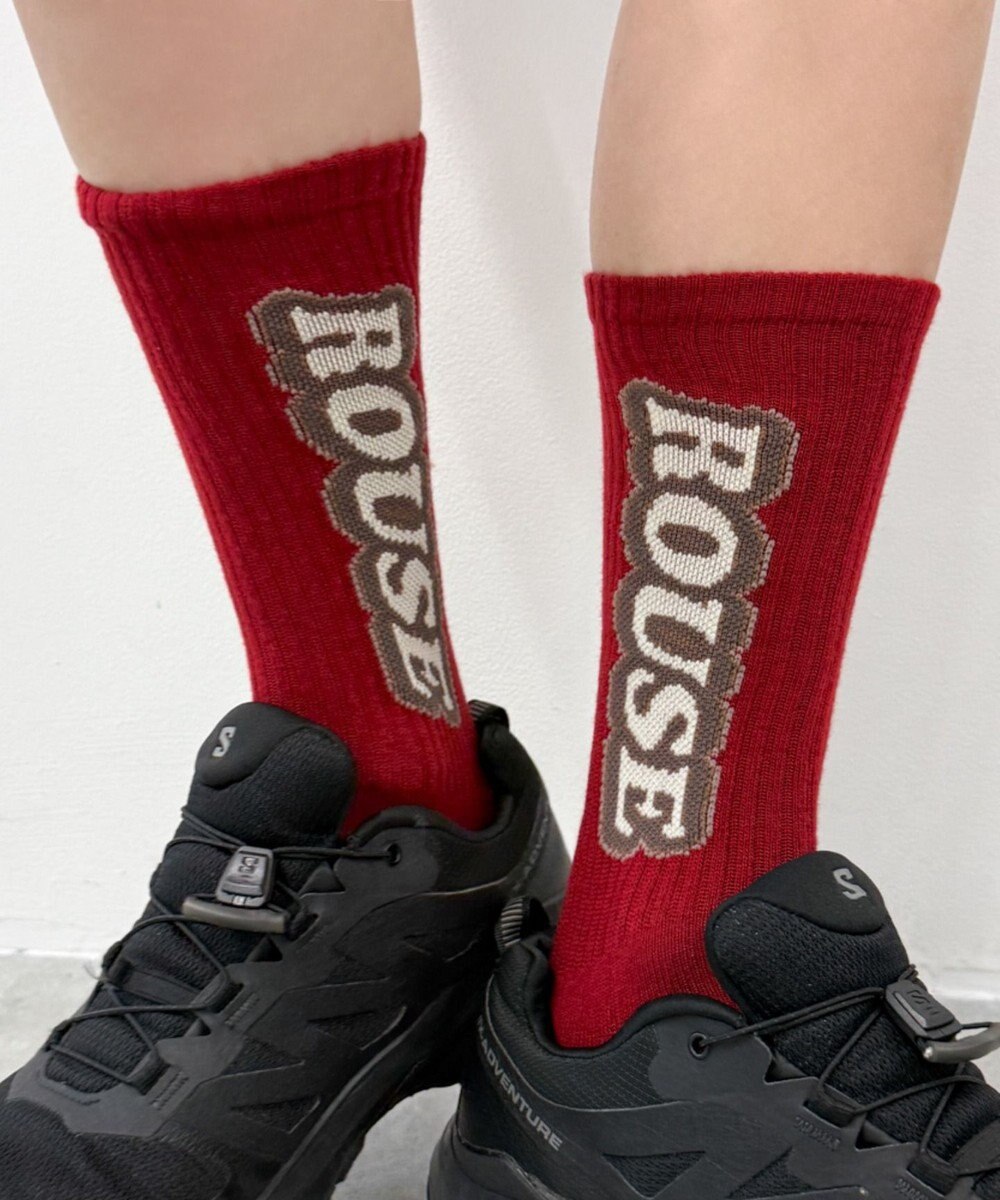 WEGO ロゴデザインソックス（R） 