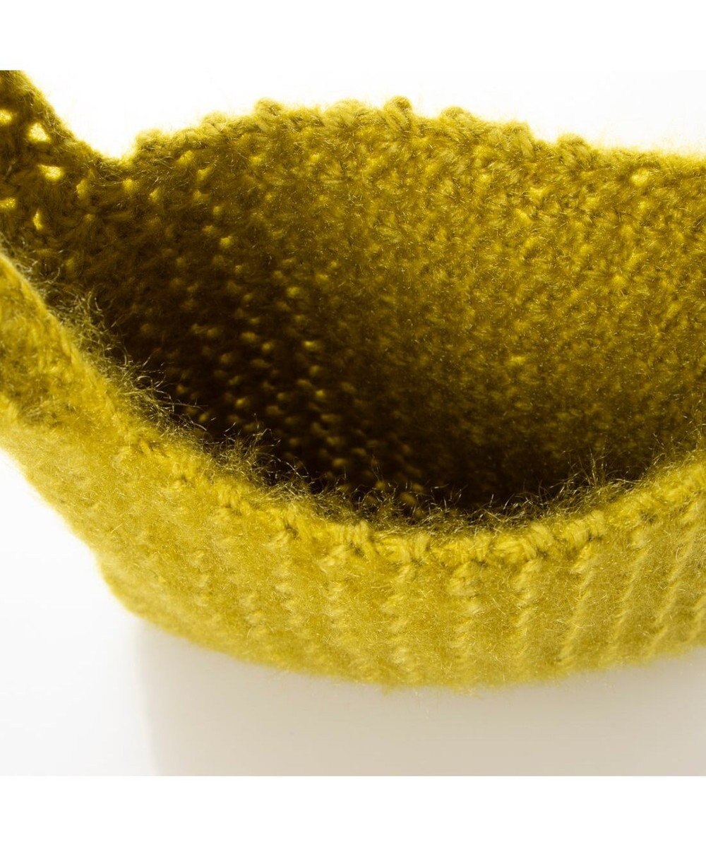 UNBILLION カシュカシュ cachecache / 柄編みニットショッパーバッグ 