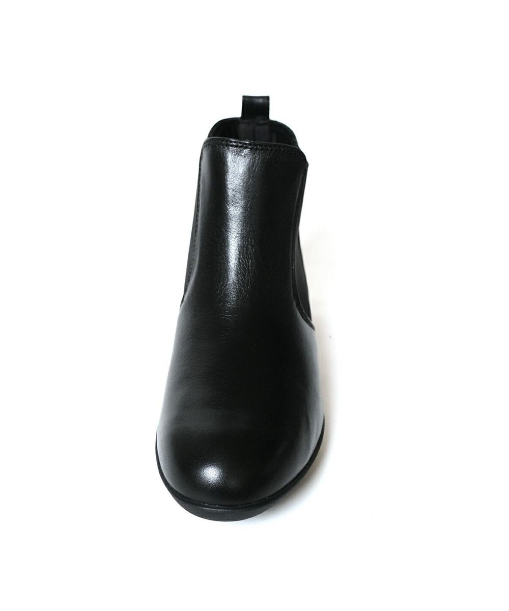 Pointer 本革 両ゴム サイドゴアショートブーツ 