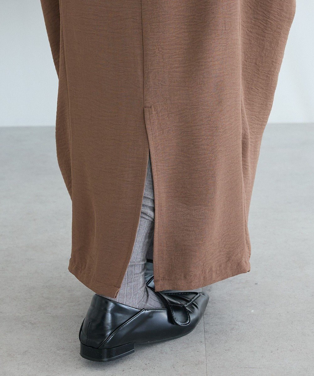 CRAFT STANDARD BOUTIQUE ドレープポケットデザインスカート 