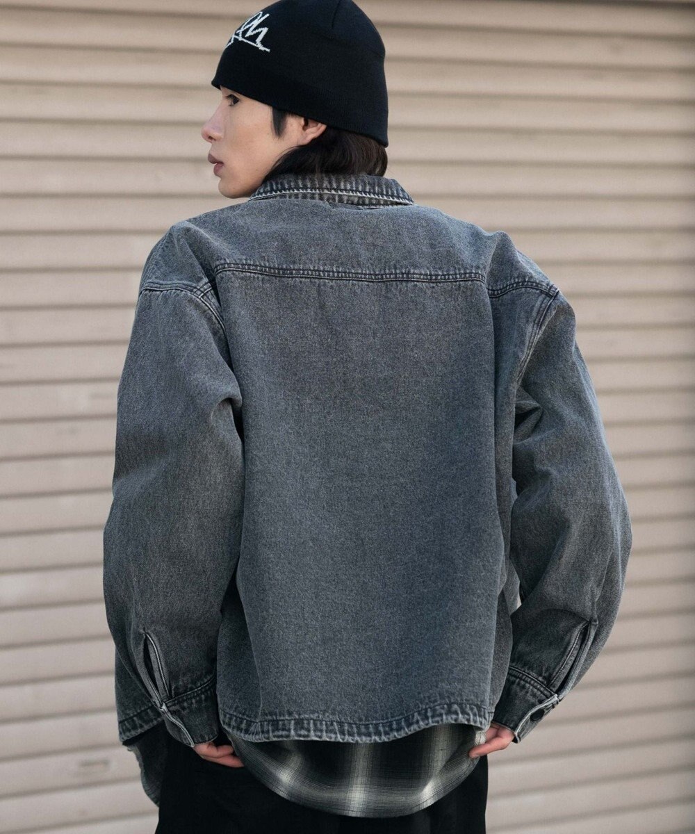 WEGO デニムシャツジャケット 