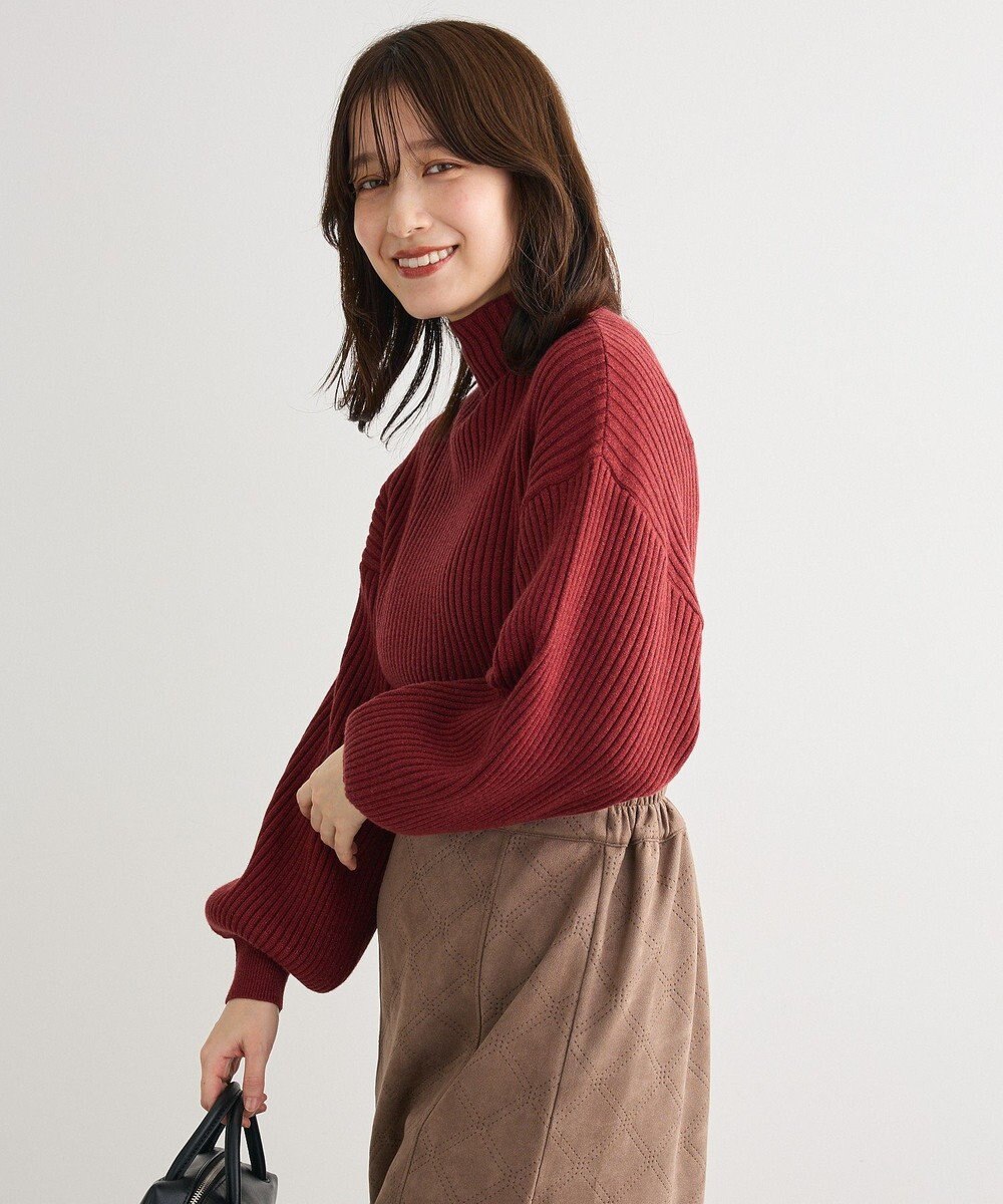 Green Parks ・ｓｗｉｎｇ　ｂｙ　ボトルネックラメニット 