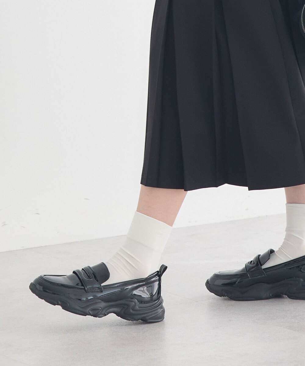 earth music&ecology 【軽量/厚底】スニーカーローファー 