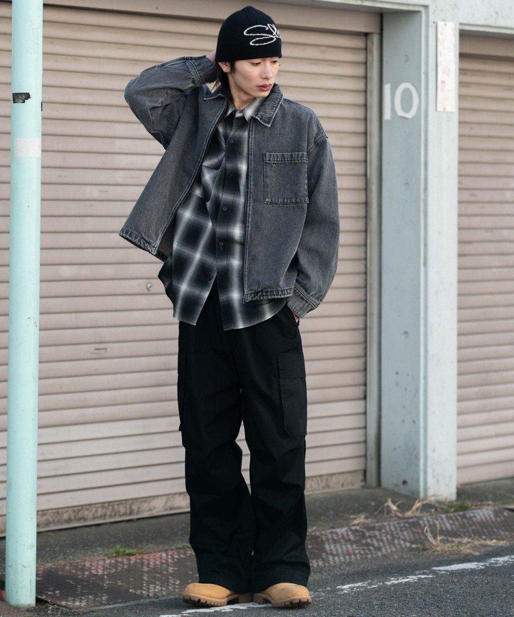 WEGO デニムシャツジャケット 