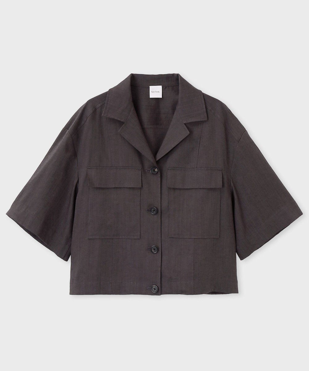 Paul Smith レーヨンリネン パッチポケット ブルゾン 