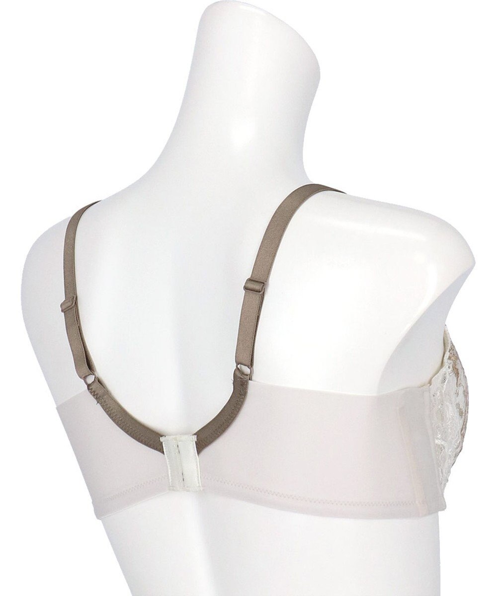 WACOAL ブラジャー 【ハグするブラ】 体温を感知してカラダになじむ 脇高設計 小さく見せる Hカップまで対応 大きいサイズ レディース フルカップ BXB318 /ワコール 