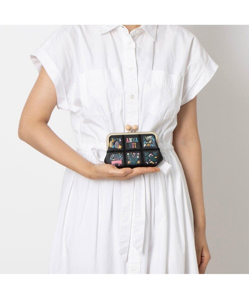 ANNA SUI ブルーム 口金ミニ財布 