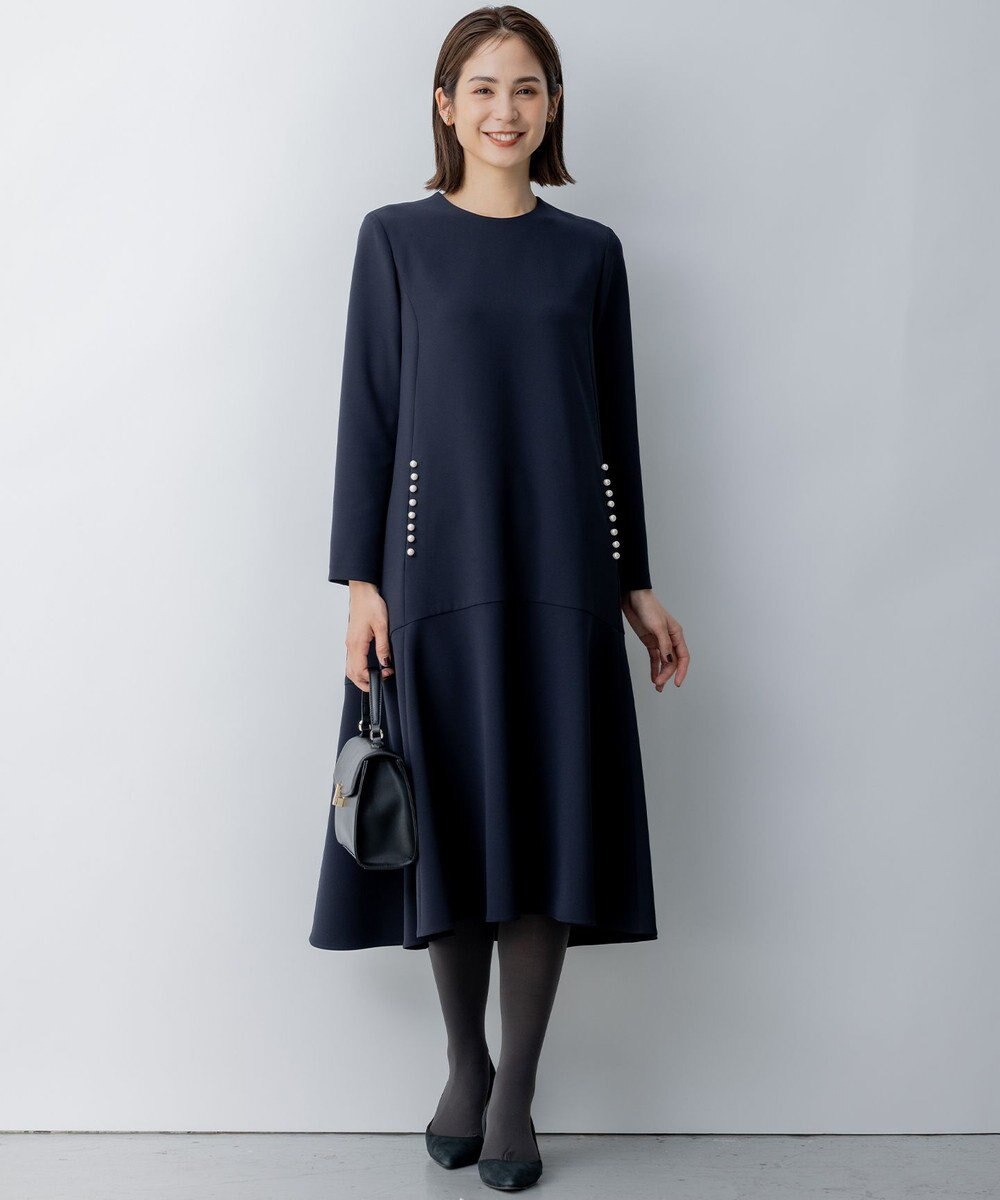 組曲 L 【WEB限定】コンフォータブルドレープ ワンピース 