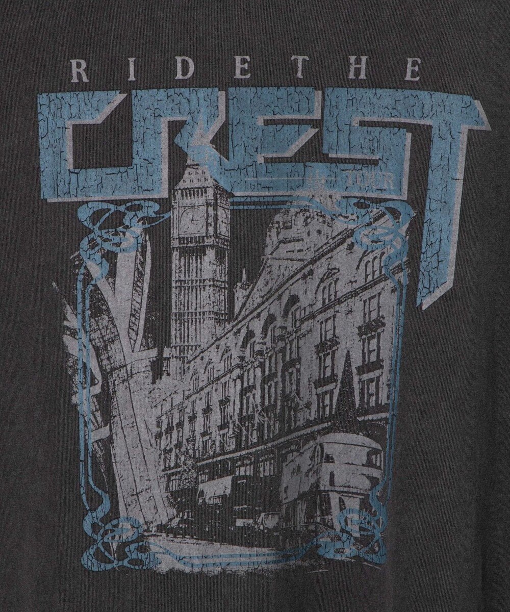 WEGO 【ユニセックス着用アイテム/手洗い可】ピグメントグラフィックノースリーブ 