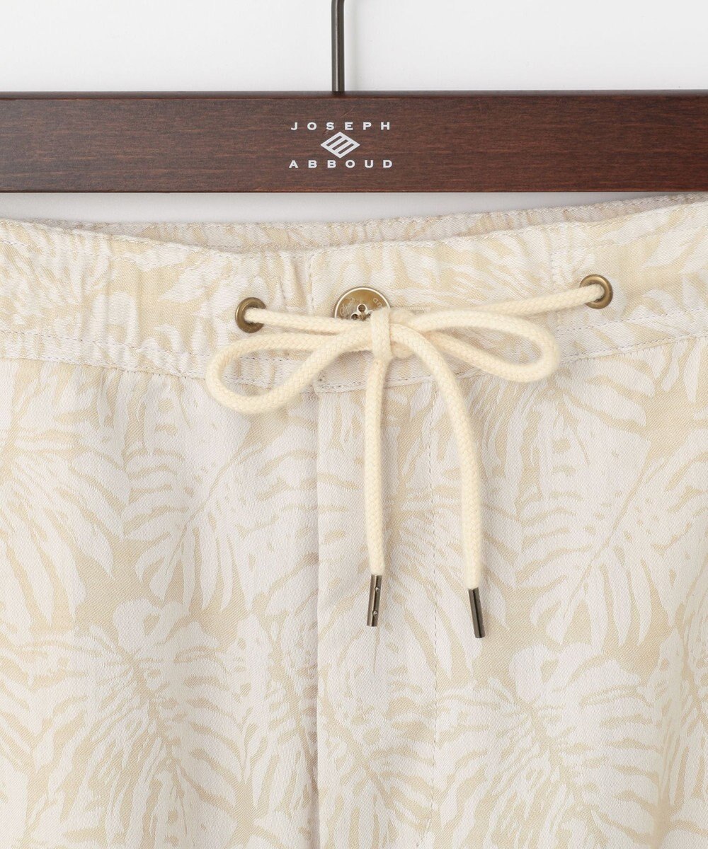 JOSEPH ABBOUD MOUNTAIN 【SPACE／UNISEX】ソアロンリネンジャガード ハーフパンツ 