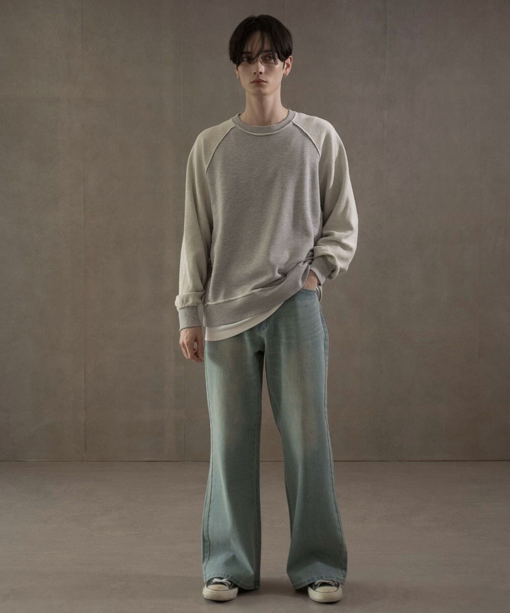 WEGO インサイドアウトラグランプルオーバー 