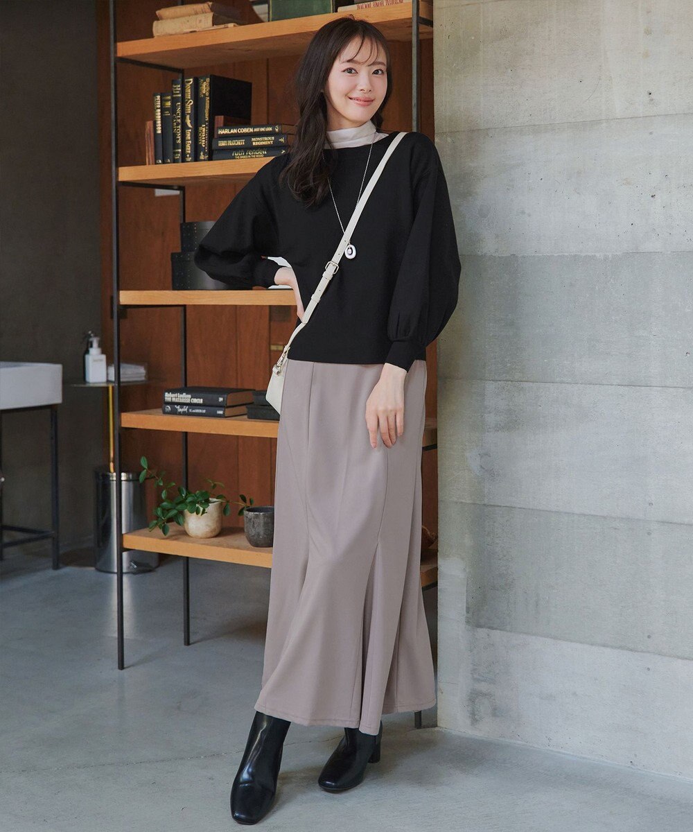 Tiaclasse 【洗える】カットツイルマーメイドスカート 