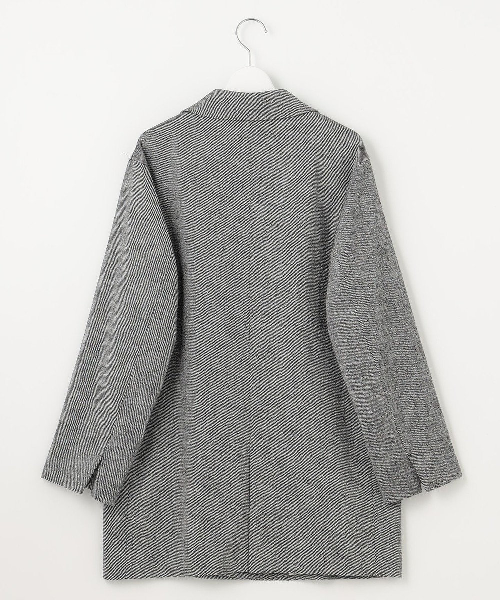 自由区 S 【洗える】ライトネップツイルジャケット コート 