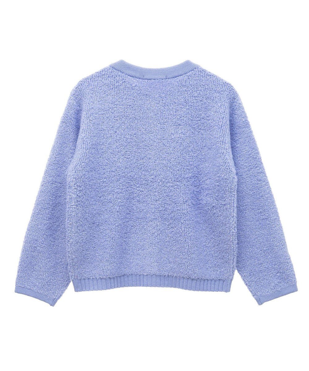 Green Parks ループ編み金釦ニットカーディガン 