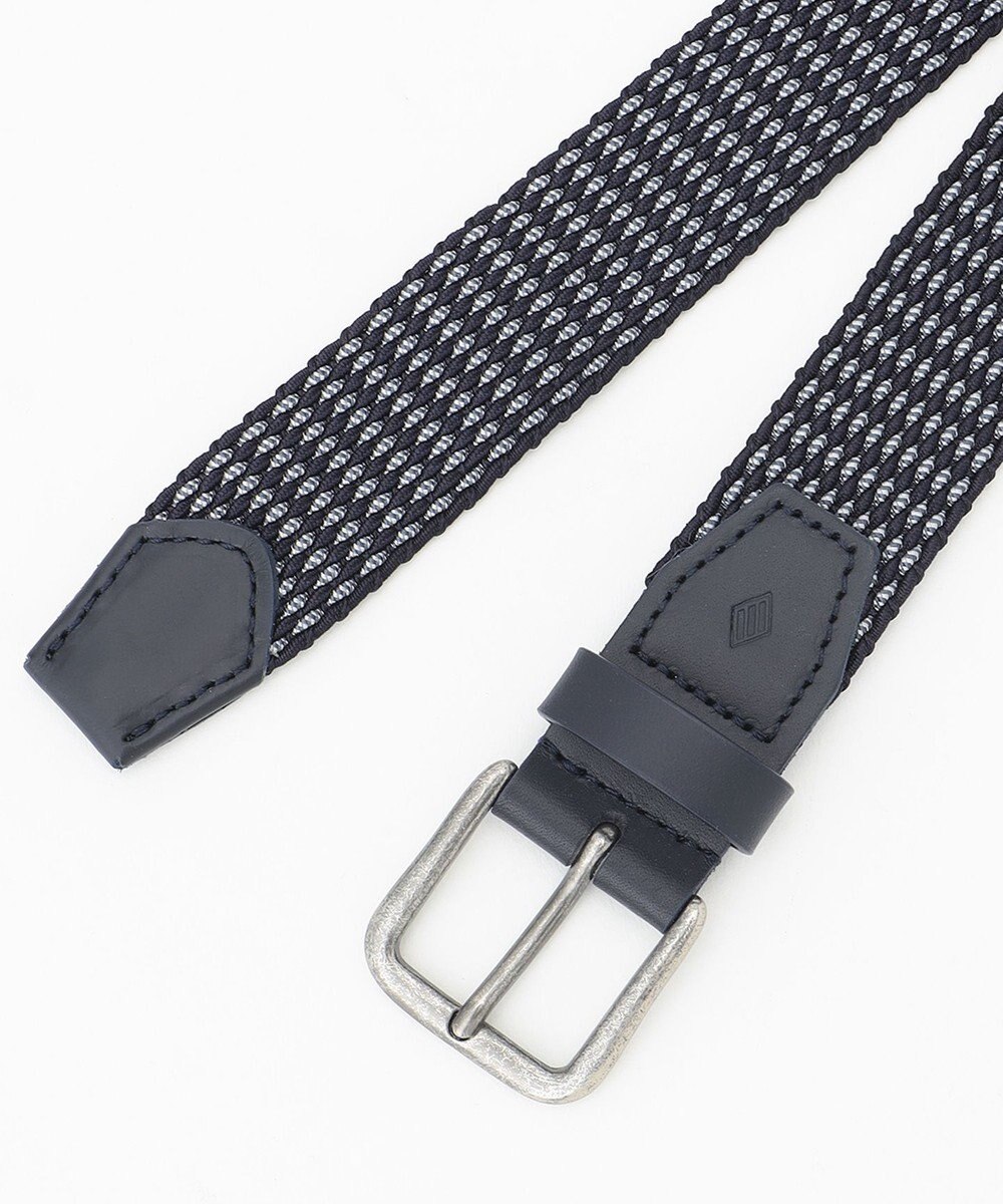 JOSEPH ABBOUD 【伸びる】薄くて軽い！ ライトミックスコード ベルト 