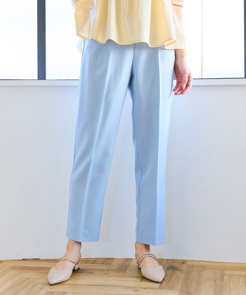 Feroux 美シルエットカラーテーパード パンツ 