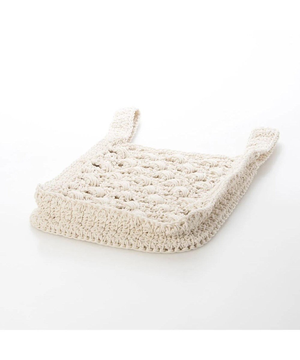 UNBILLION cachecache 柄編みショッパーミニトート 