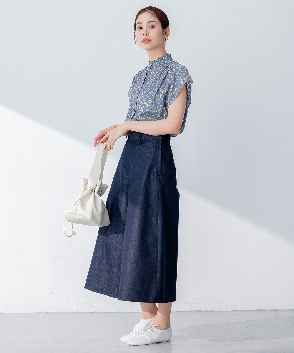 組曲 【大人気シリーズ】ギャザーライトデシン ブラウス 