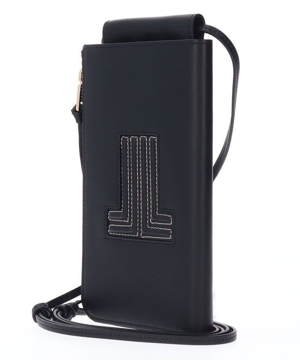 LANVIN en Bleu ヴィジュ スマホショルダー財布 