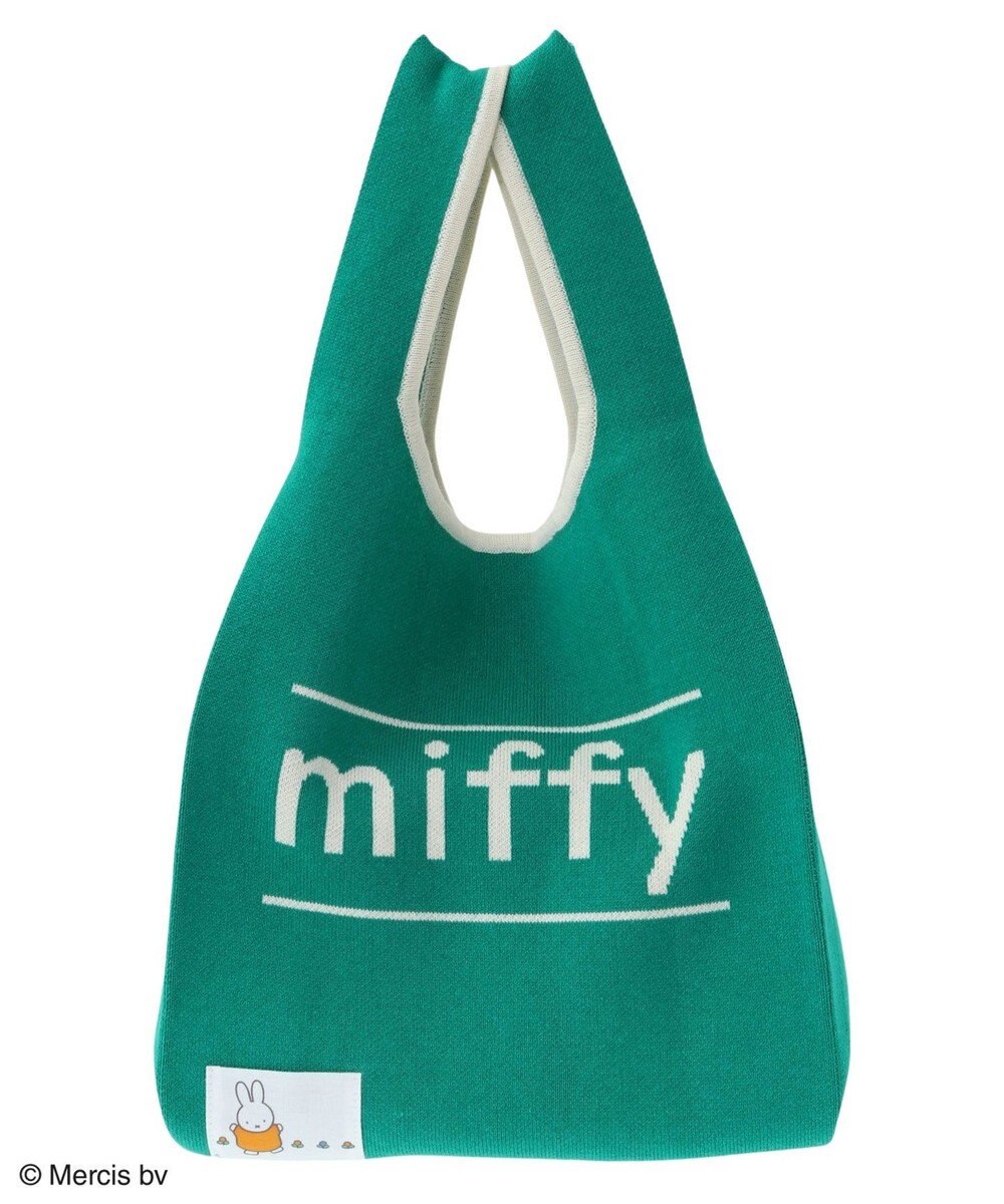 Green Parks Ｍｉｆｆｙ／ジャガード配色ニットＢａｇ Green