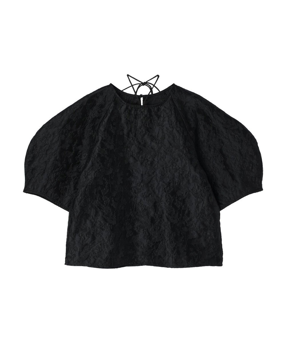 Green Parks AnriettMusee ショート丈ジャガードトップス 