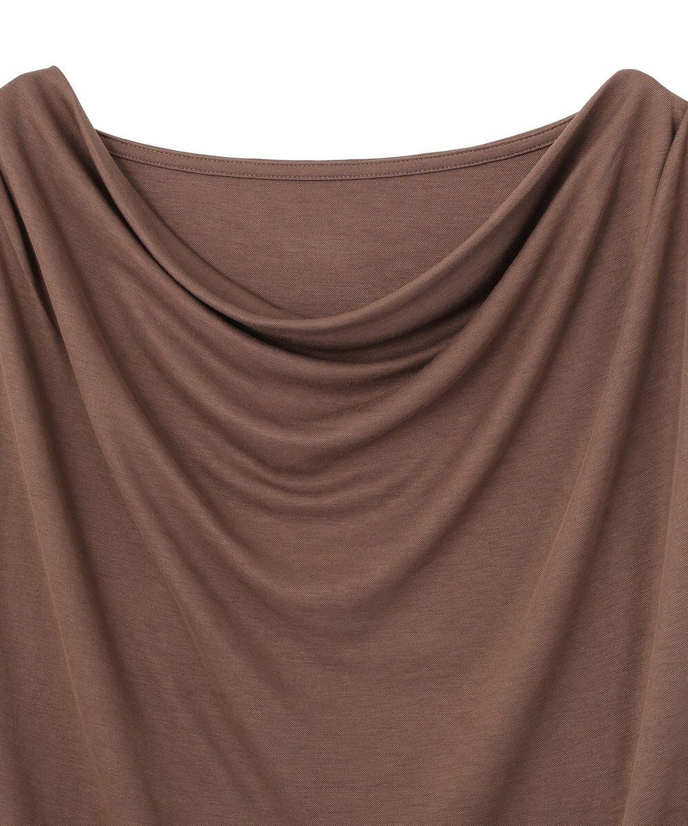 YECCA VECCA 【接触冷感】ドレープカットトップス 
