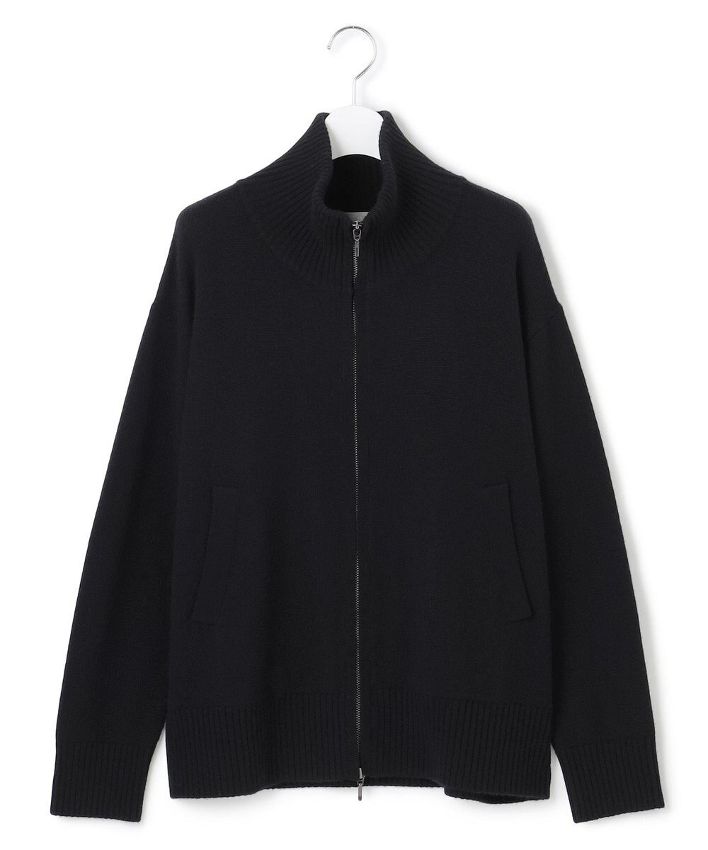 ICB L 【新色追加】ソフトカシミヤミックス ニットトラックジャケット 