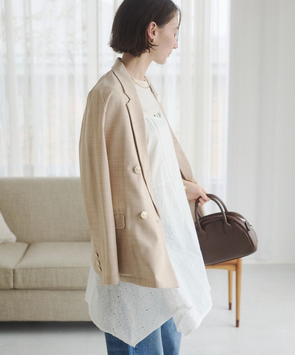 WEGO 【ANGIE VINTAGE】リネンライクジャケット 