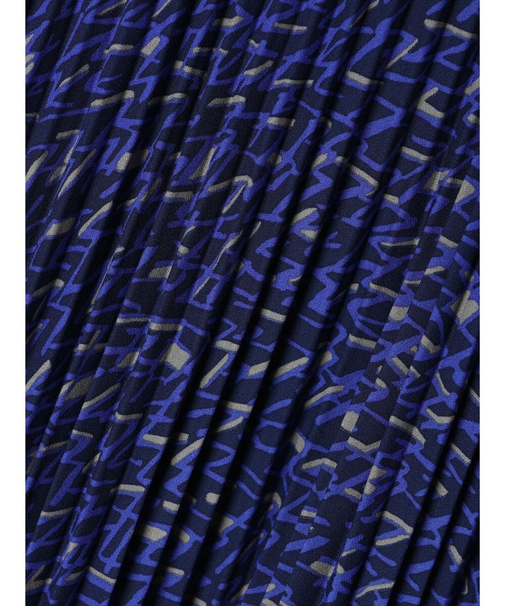 AMERICAN HOLIC 丈違いプリントプリーツスカート 