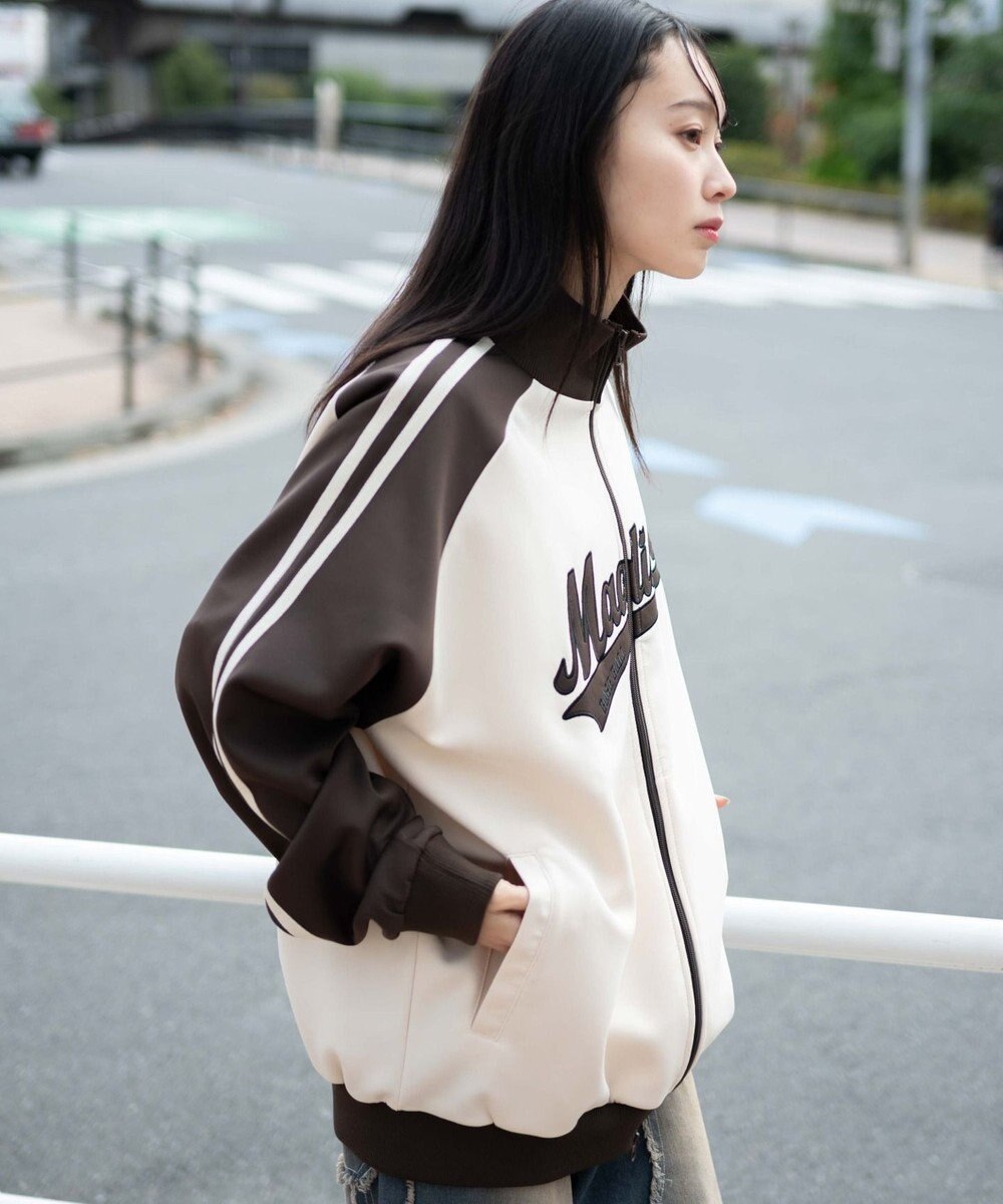 WEGO 【ユニセックス着用ITEM】ラグランライントラックジャケット 