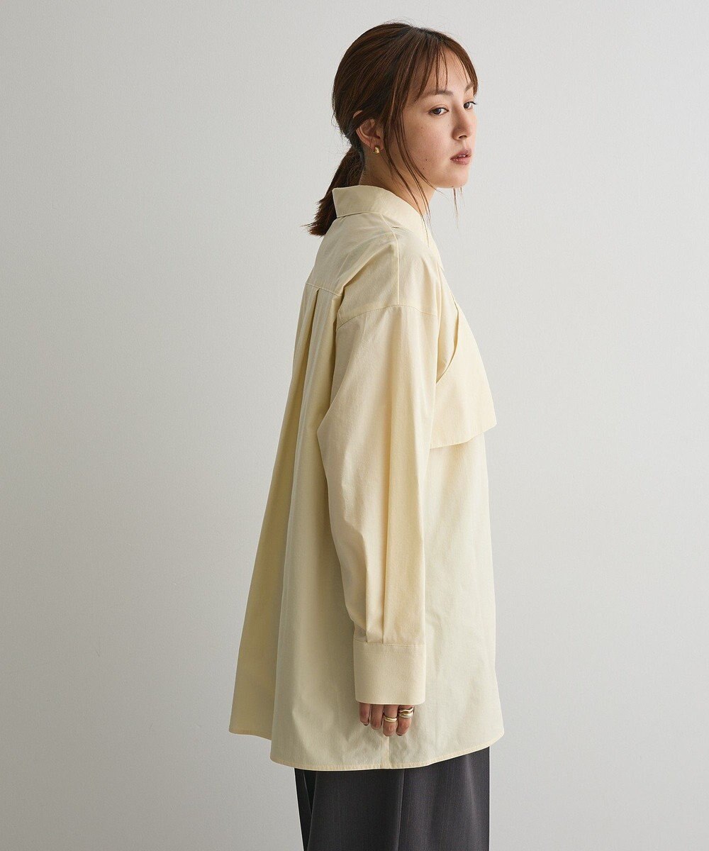 CRAFT STANDARD BOUTIQUE ビスチェレイヤード風シャツ 