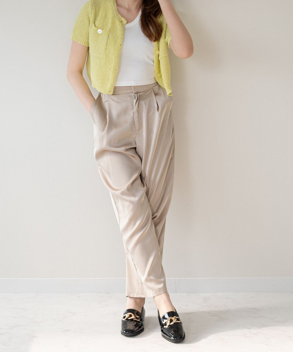 Bridget Birkin 【Bridget Birkin】チェーンアクセサリーローファー 