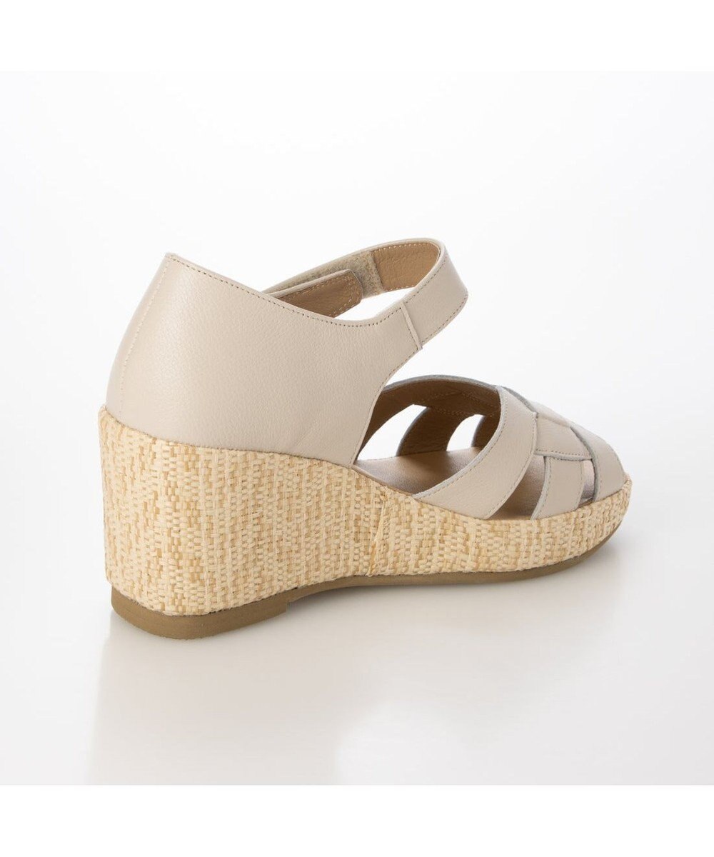 MODE ET JACOMO <D'ICI>カットワークストラップサンダル 