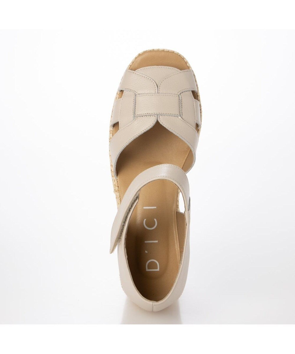 MODE ET JACOMO <D'ICI>カットワークストラップサンダル 