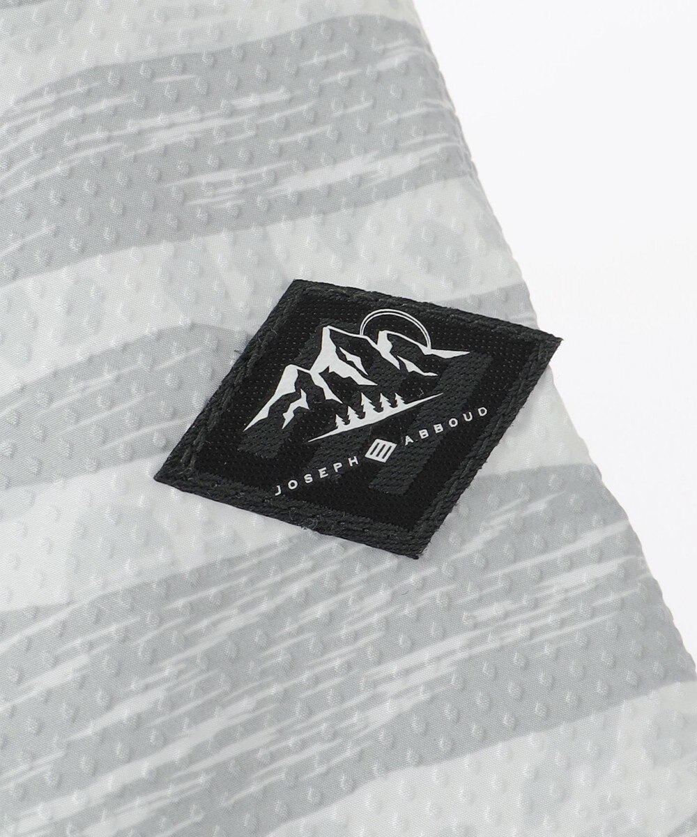 JOSEPH ABBOUD MOUNTAIN エンボスサファリカモ 半袖シャツ 