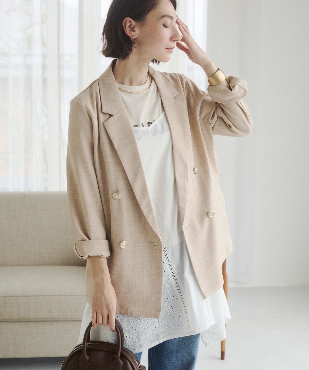 WEGO 【ANGIE VINTAGE】リネンライクジャケット 