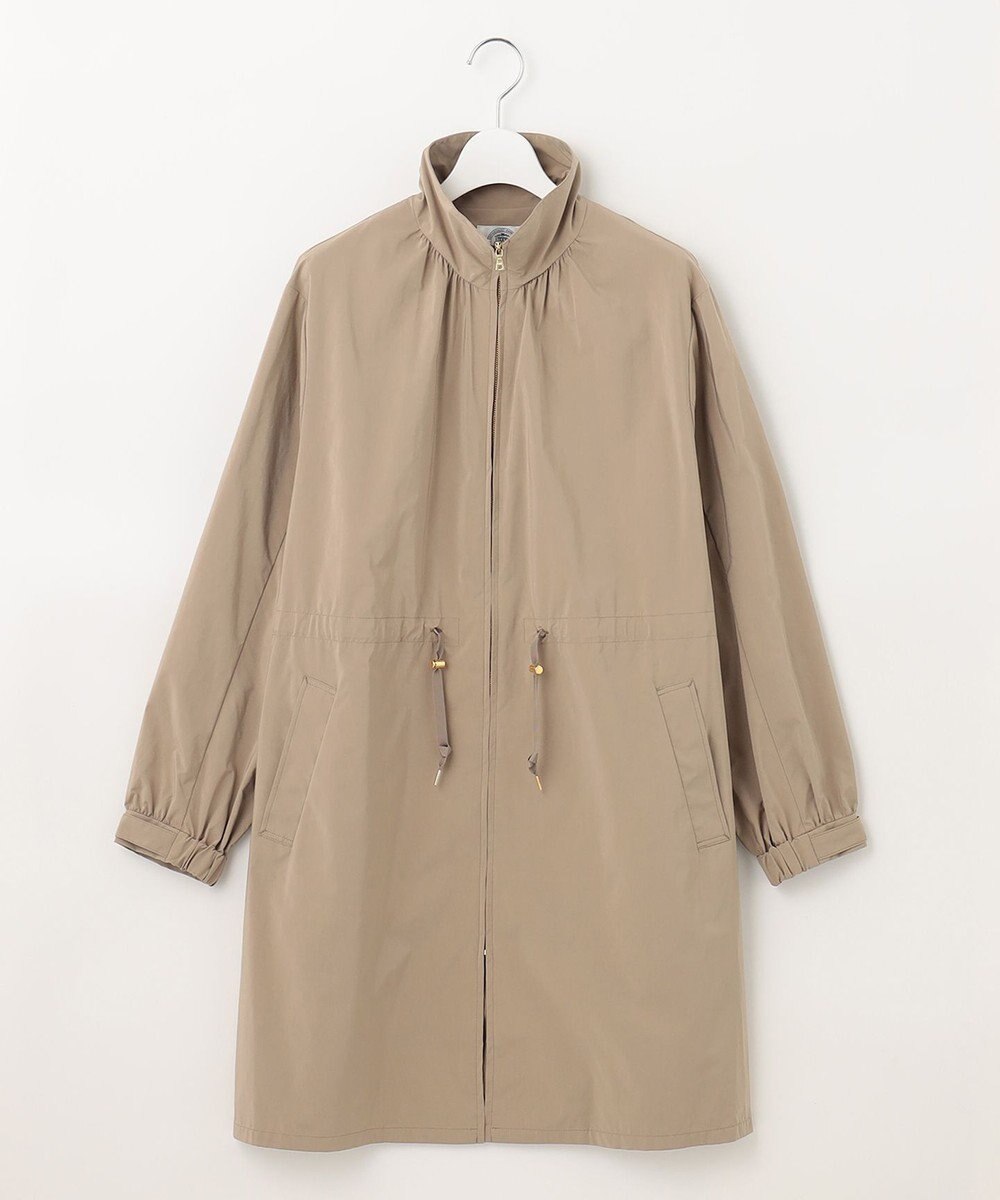 J.PRESS LADIES L 【洗える・撥水】マイクロタフタ ロング コート 