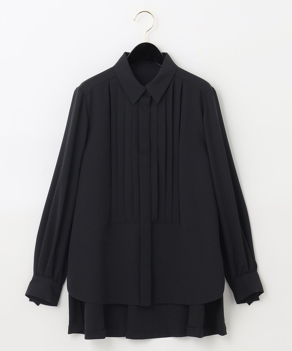 GRACE CONTINENTAL ロングテールドレスシャツ 