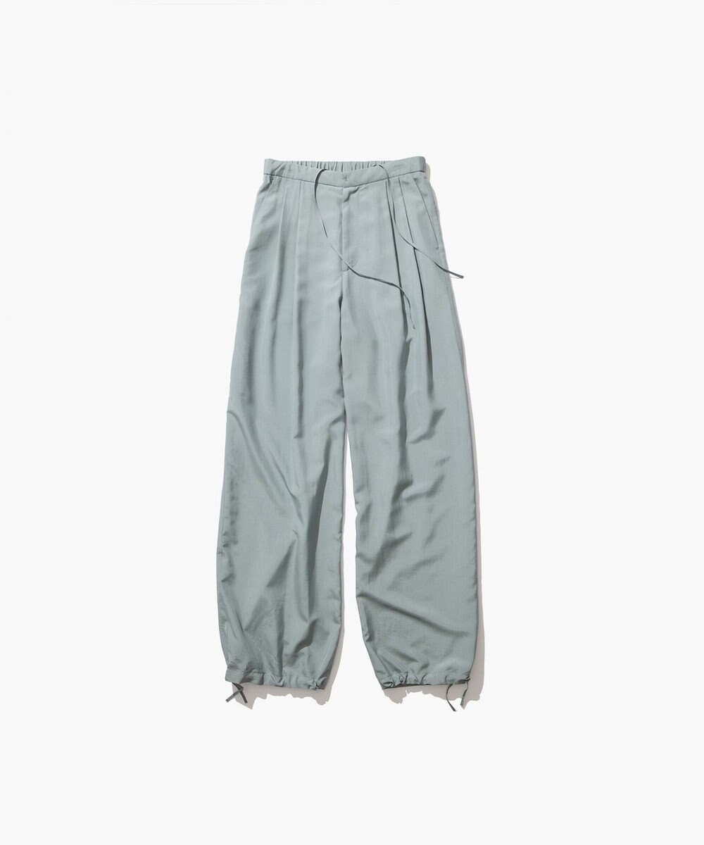 ATON SILK SUEDE | ワイドイージーパンツ 