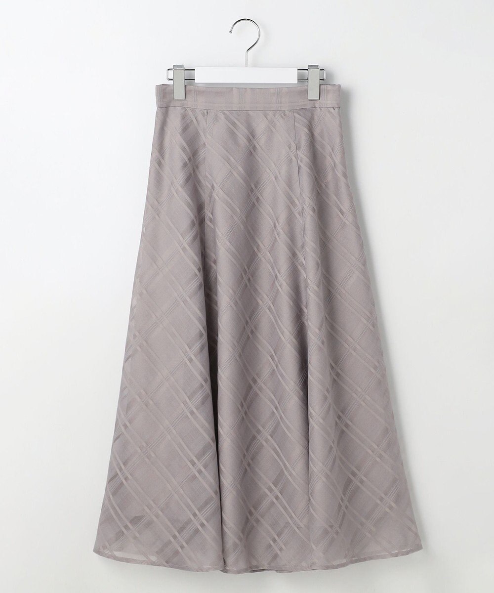 ANY SIS シアーチェック スカート 