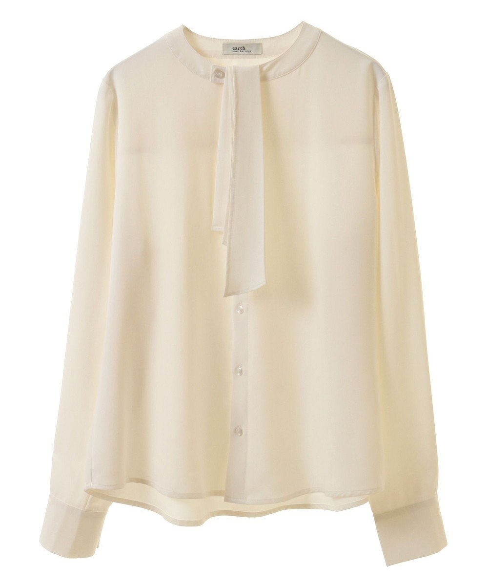 earth music&ecology 2WAYボウタイブラウス 